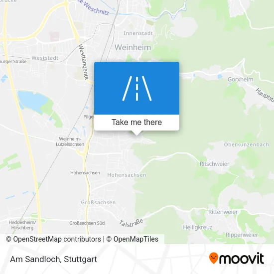 Карта Am Sandloch