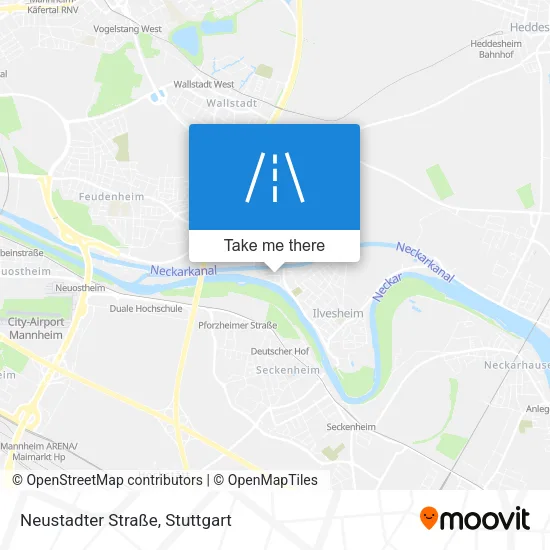 Карта Neustadter Straße