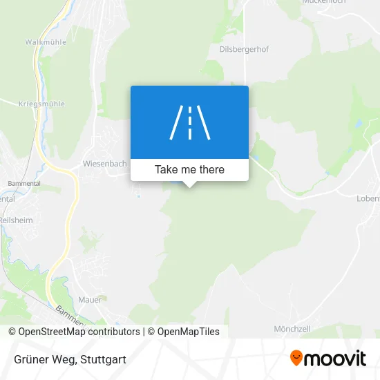 Карта Grüner Weg