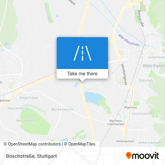 Карта Boschstraße