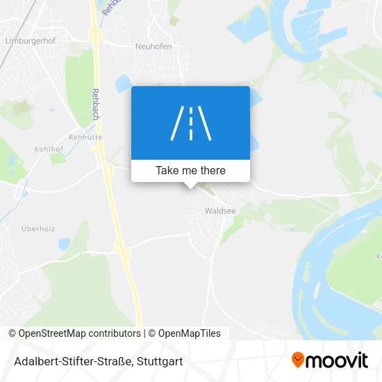 Карта Adalbert-Stifter-Straße