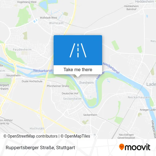 Ruppertsberger Straße map