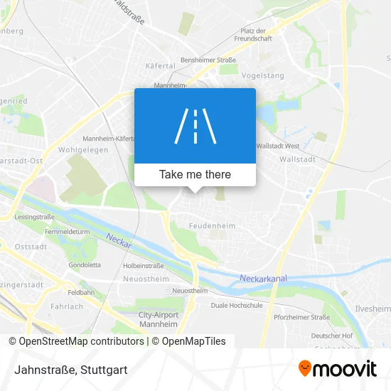 Карта Jahnstraße