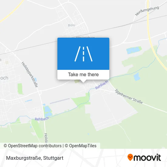 Карта Maxburgstraße