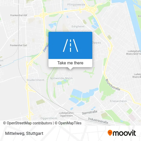 Карта Mittelweg