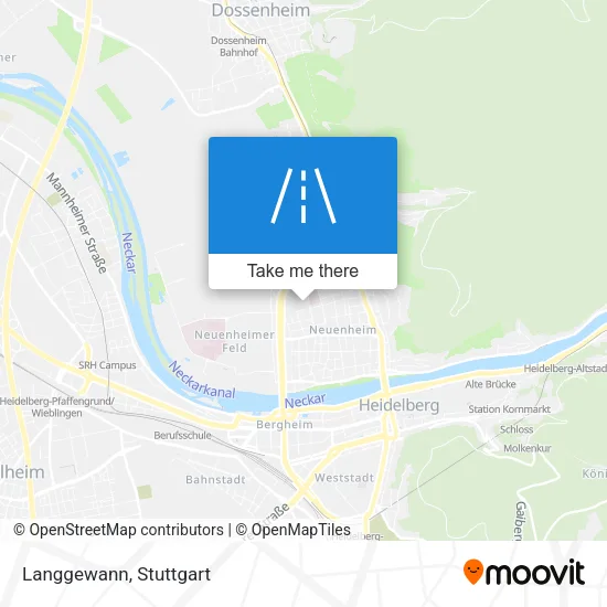 Карта Langgewann