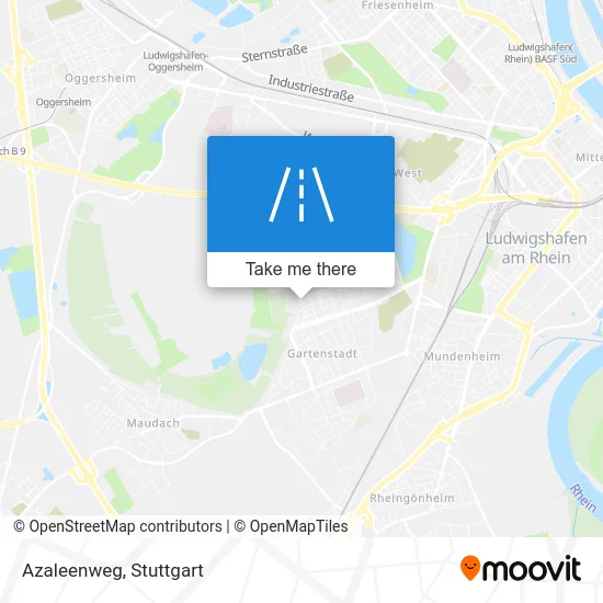 Карта Azaleenweg