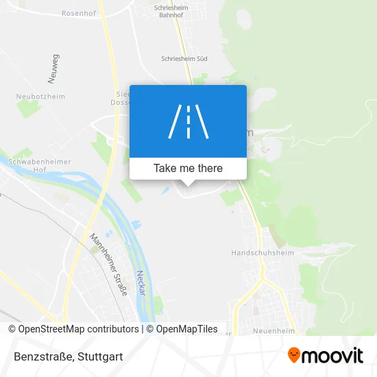 Карта Benzstraße