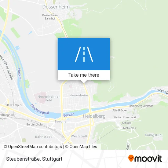 Карта Steubenstraße