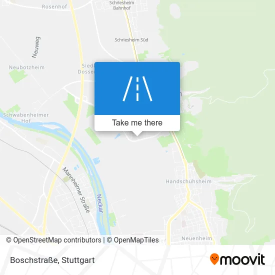 Карта Boschstraße