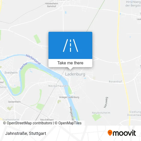 Карта Jahnstraße