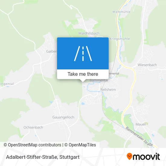 Карта Adalbert-Stifter-Straße