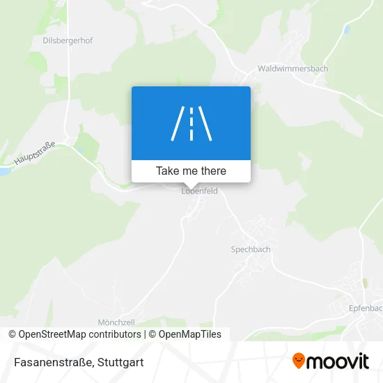 Карта Fasanenstraße