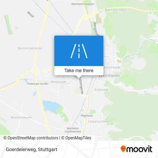 Карта Goerdelerweg