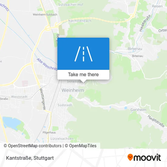Карта Kantstraße