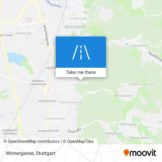 Карта Wintergasse