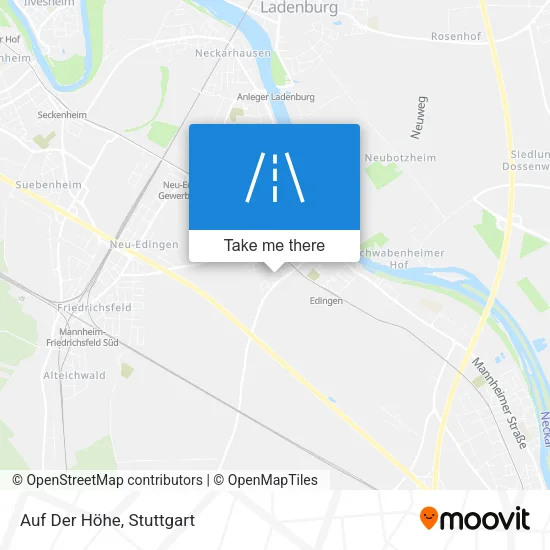 Карта Auf Der Höhe