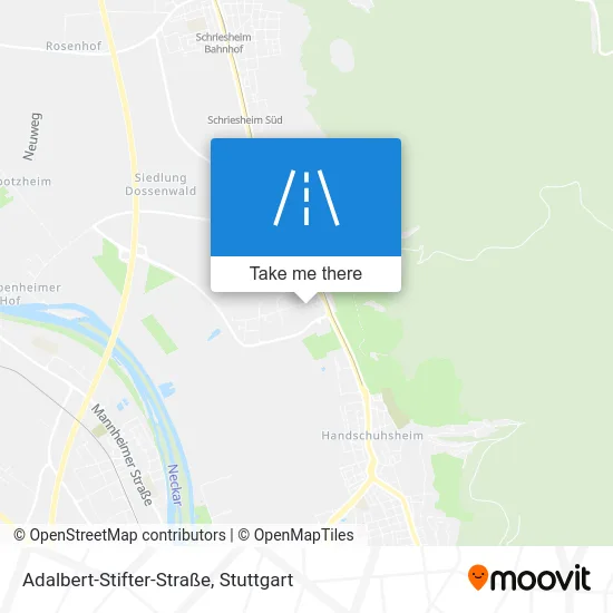 Карта Adalbert-Stifter-Straße