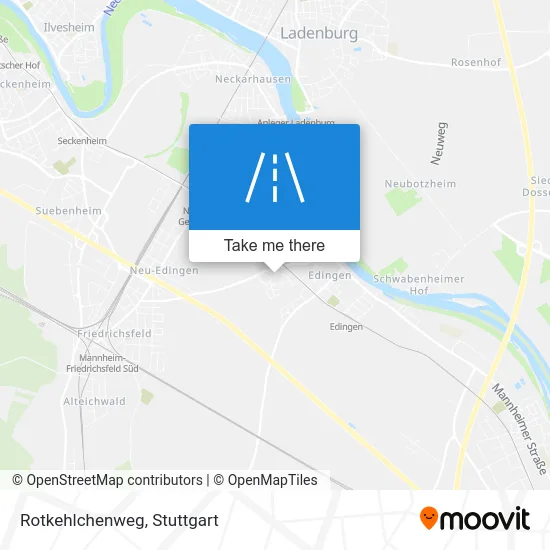 Карта Rotkehlchenweg