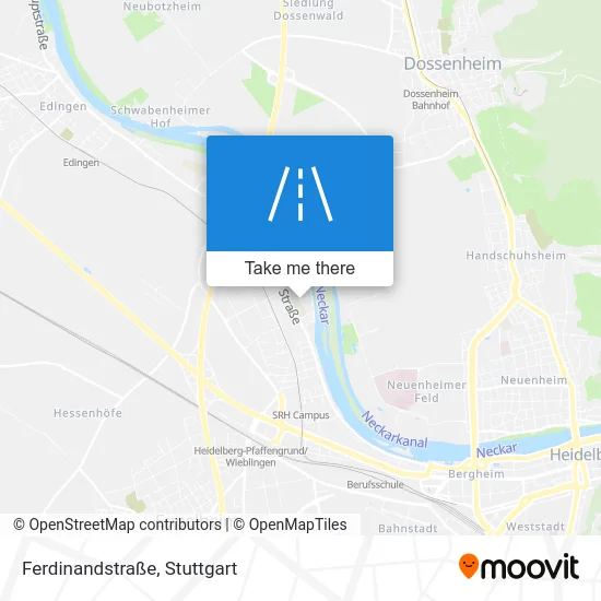 Карта Ferdinandstraße