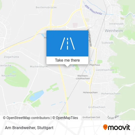 Карта Am Brandweiher