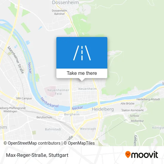 Карта Max-Reger-Straße