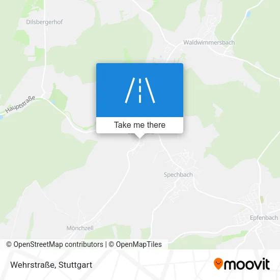 Карта Wehrstraße