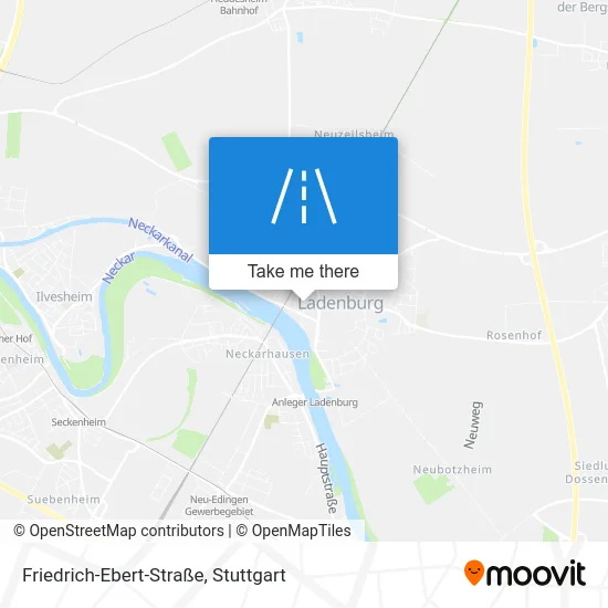 Карта Friedrich-Ebert-Straße