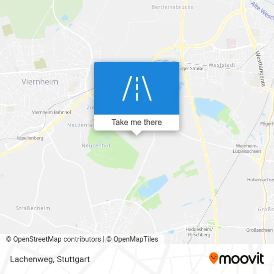 Lachenweg map
