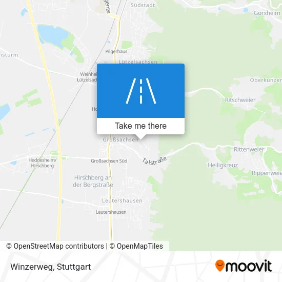 Карта Winzerweg