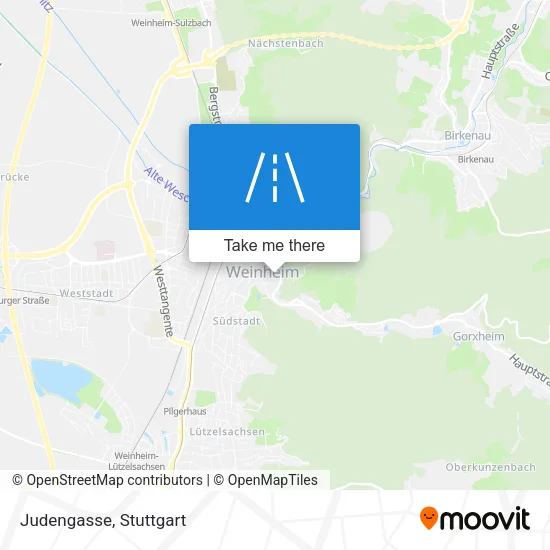 Карта Judengasse