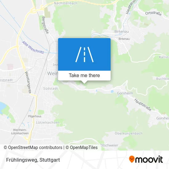 Карта Frühlingsweg