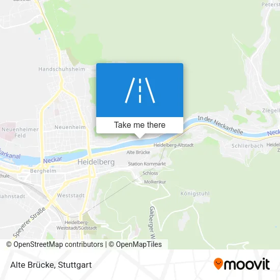 Карта Alte Brücke