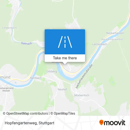 Карта Hopfengartenweg