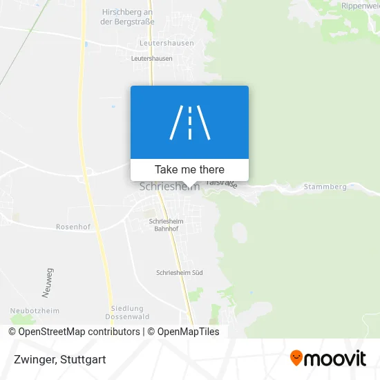Zwinger map
