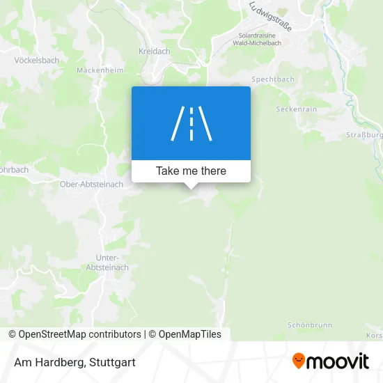 Карта Am Hardberg