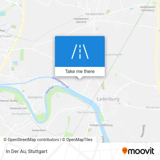 Карта In Der Au