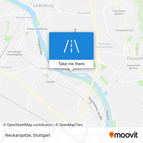 Карта Neckarspitze