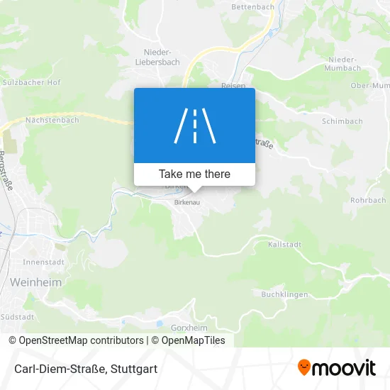 Карта Carl-Diem-Straße