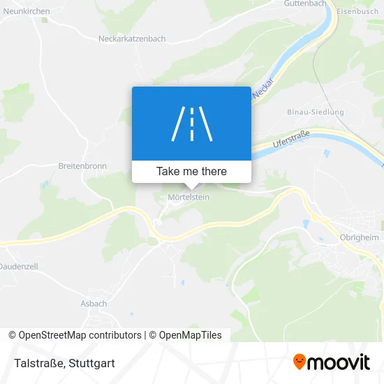 Карта Talstraße