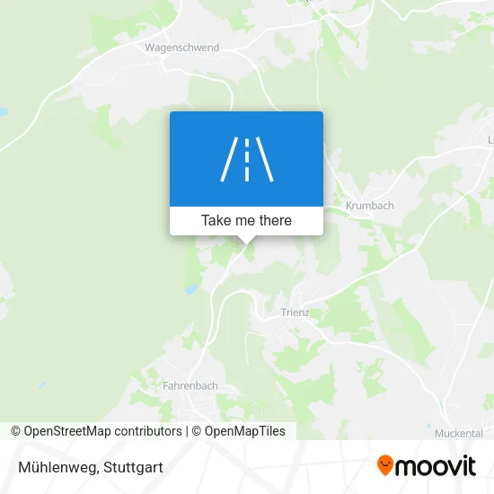 Карта Mühlenweg