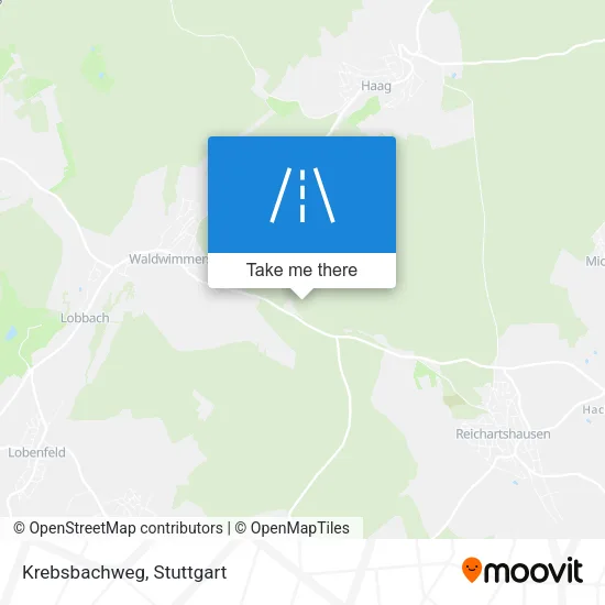 Карта Krebsbachweg