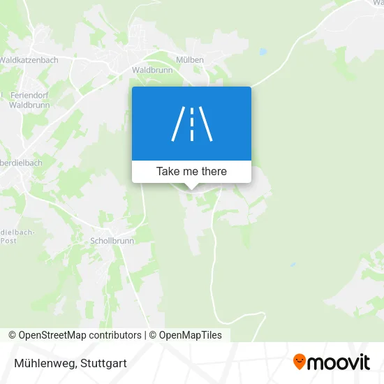 Карта Mühlenweg