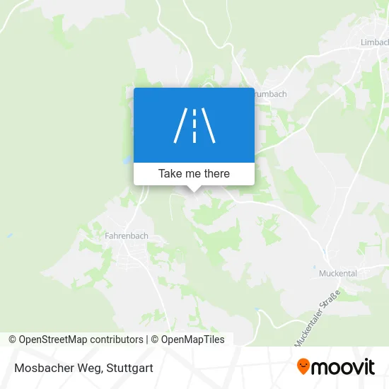 Карта Mosbacher Weg
