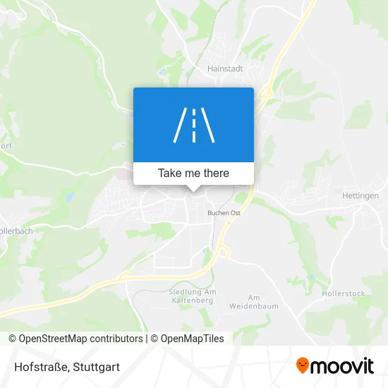 Карта Hofstraße