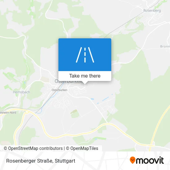 Rosenberger Straße map