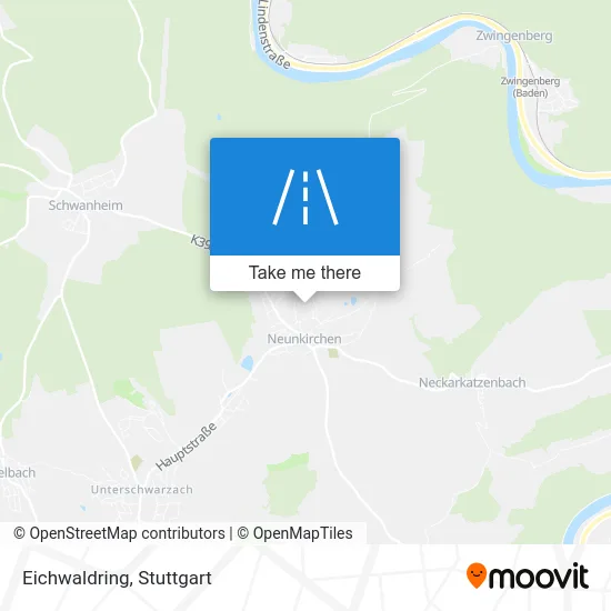 Карта Eichwaldring