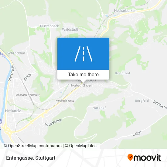 Карта Entengasse