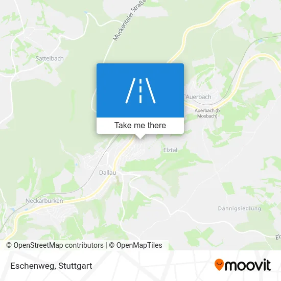 Карта Eschenweg