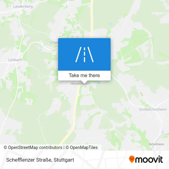 Карта Schefflenzer Straße